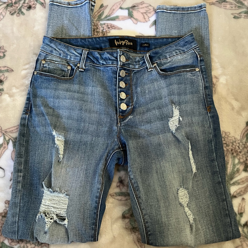 Indigo Reign Curvy Jeans Size 9/28